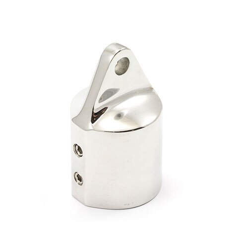 Eye End with Set Screws for 1 - 1/4 Inch OD Tubing Stainless Steel Type 316 #88328 - SewKnot