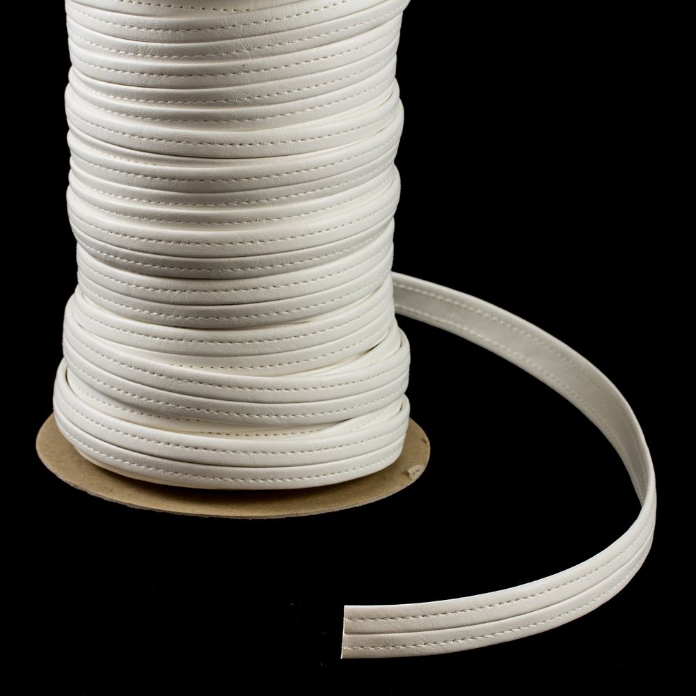 Nautolex Capitano Hidem Gimp 3/4 Inch Cloud White 448000 (25 yards) - SewKnot