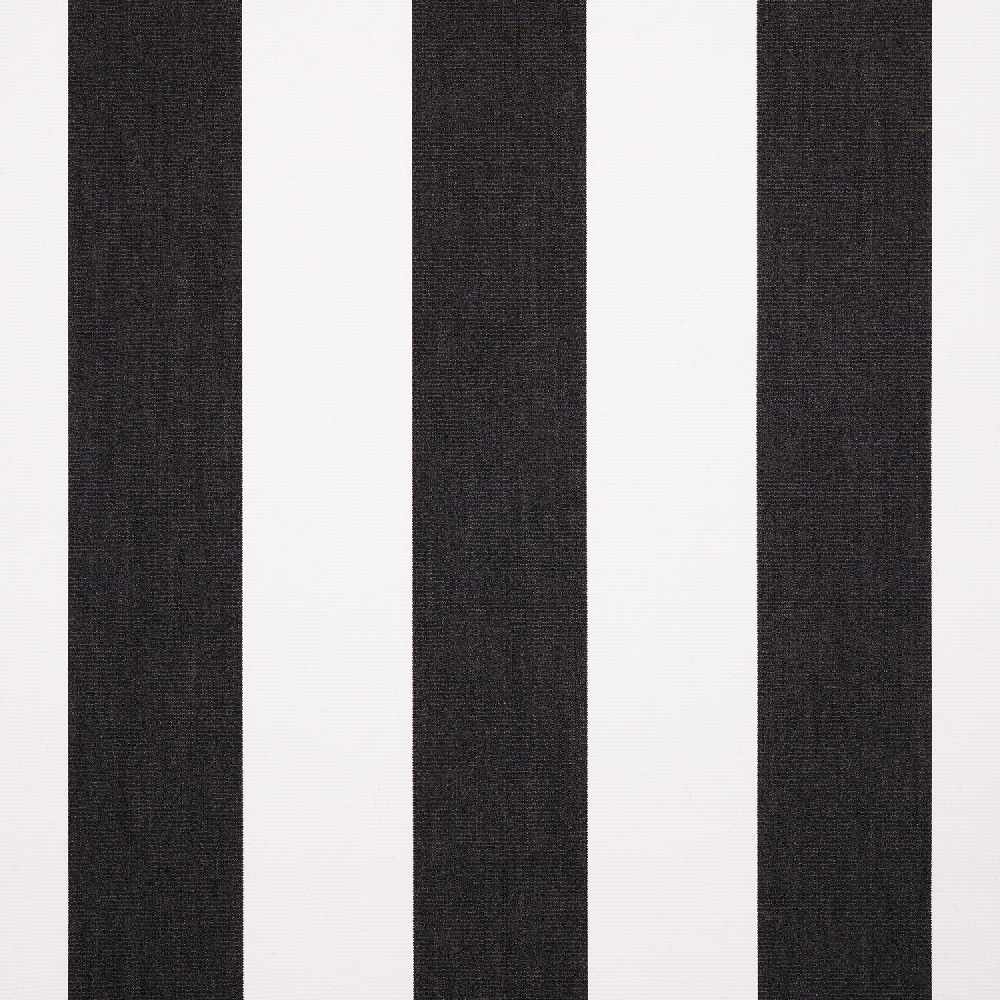 Sample of Sunbrella Beaufort Classic 4982 - 0000 46 - Inch Stripes Mayfield Collection Awning / Shade Fabric - SewKnot