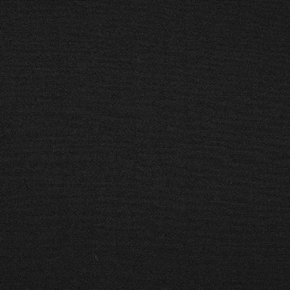 Sample of Sunbrella Black 6008 - 0000 60 - Inch Awning / Marine Fabric - SewKnot