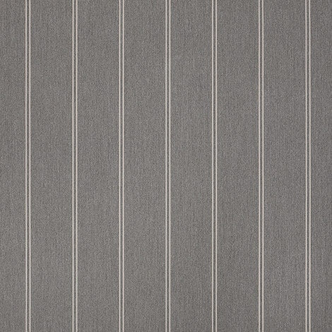 Sample of Sunbrella Cooper Ash 4835 - 0000 46 - Inch Stripes Awning / Shade Fabric - SewKnot