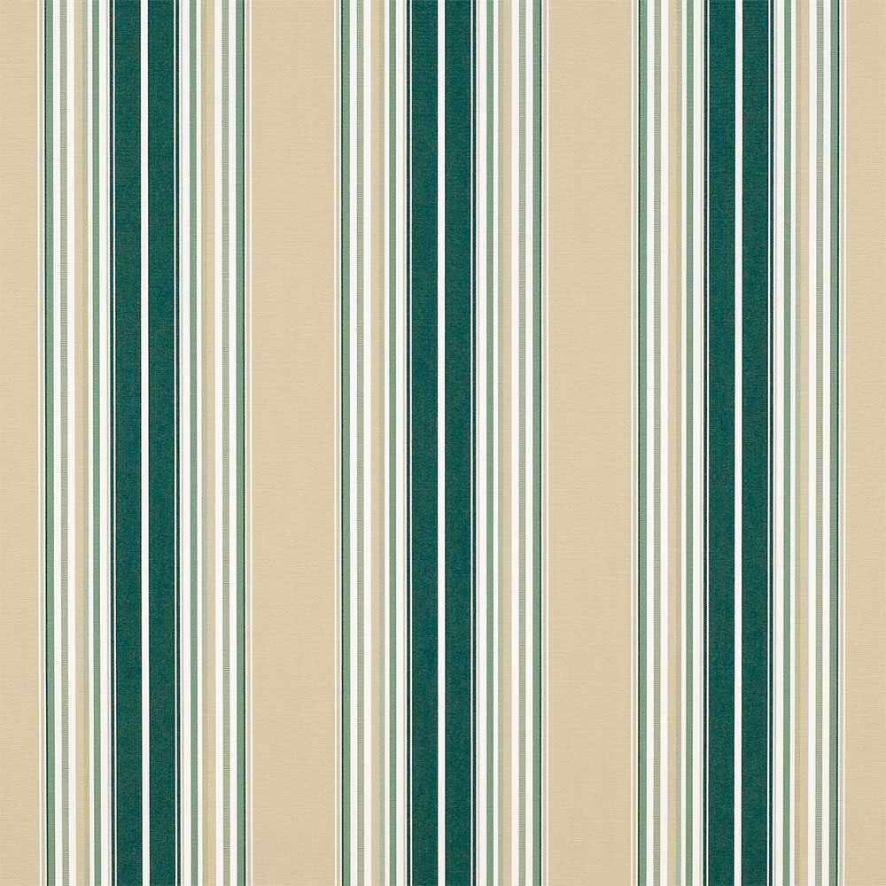 Sample of Sunbrella Forest / Beige / Natural / Sage Fancy 4932 - 0000 46 - Inch Stripes Awning / Shade Fabric - SewKnot