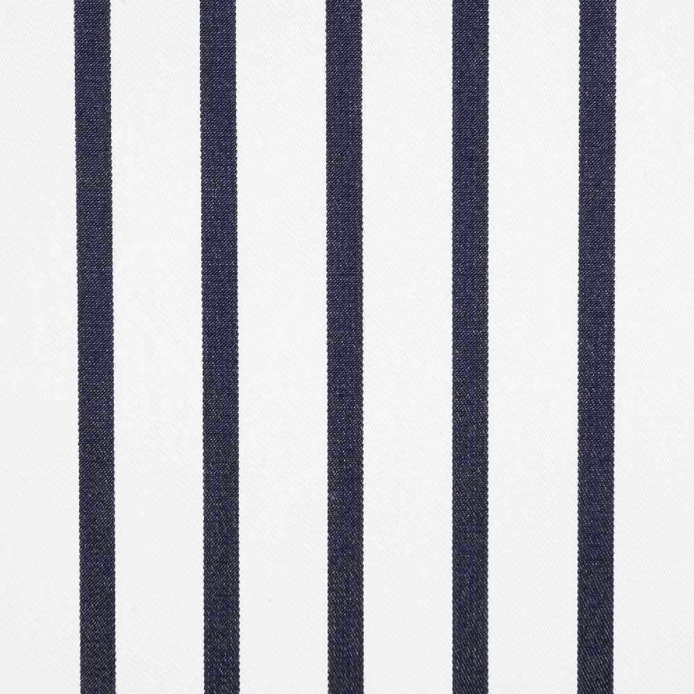 Sample of Sunbrella Lido Indigo 57004 - 0000 Upholstery Fabric - SewKnot