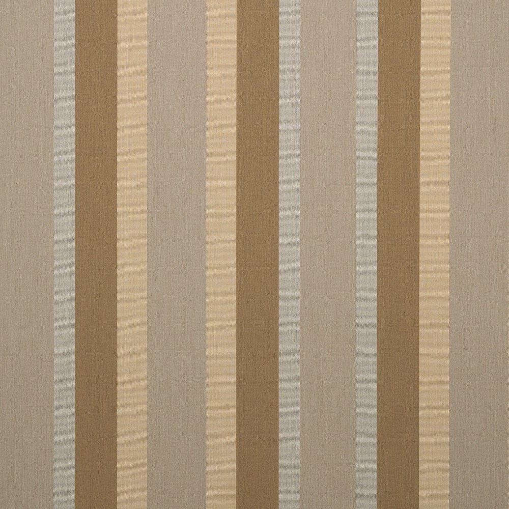 Sample of Sunbrella Marco Sandstone 4706 - 0000 46 - Inch Stripes Awning / Shade Fabric - SewKnot