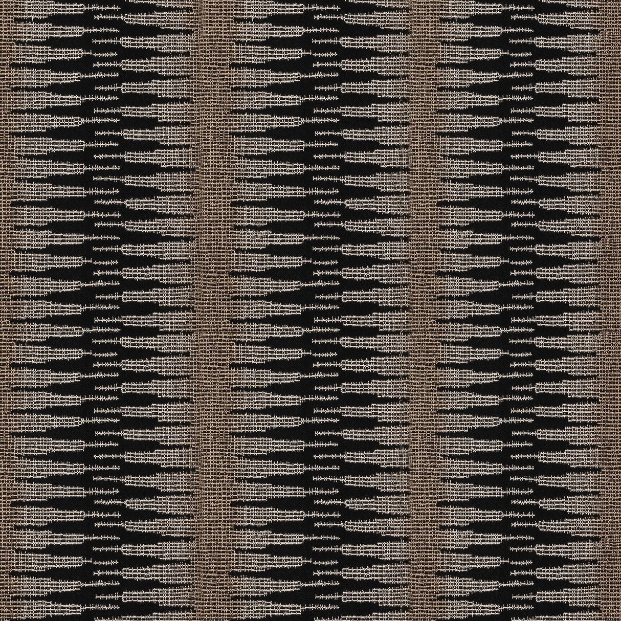 Sample of Sunbrella Ortiz Onyx 146474 - 0003 Upholstery Fabric - SewKnot