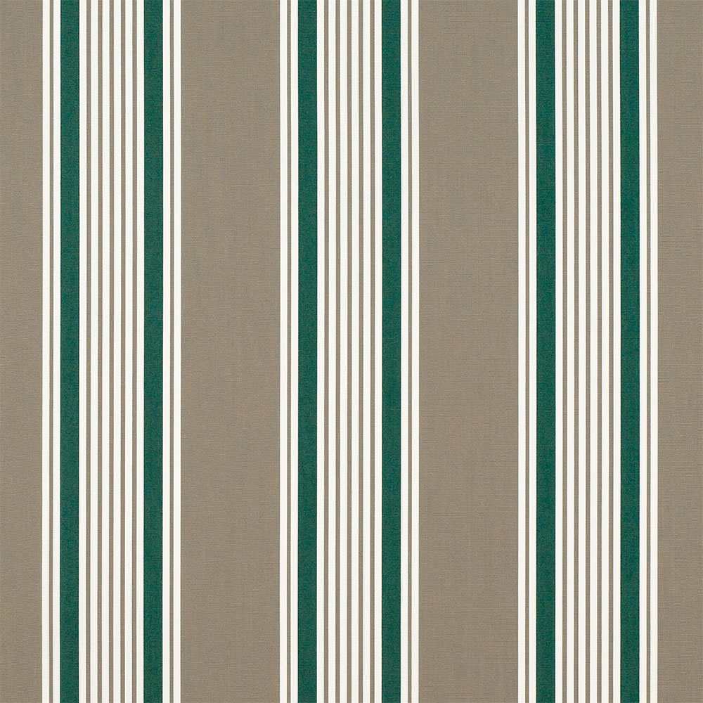 Sample of Sunbrella Taupe 5 - Bar 4907 - 0000 46 - Inch Stripes Awning / Shade Fabric - SewKnot