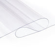 By The Roll - Visilite Double - Polished Clear Vinyl 20 Gauge x 54 Inches Clear (30 yards) - SewKnot