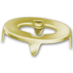 Common Sense Grommet 91 - BS - 78403 - 1E Gilt Brass 100 pack - SewKnot