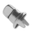 Common Sense Turn Button Double Prong Double Height 91 - XB - 78333 - 1A Nickel - Plated Brass 100 pack - SewKnot