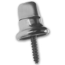 Common Sense Turn Button Screw Stud 91 - XB - 783247 - 1A Nickel - Plated Brass 5/8 inch 100 pack - SewKnot