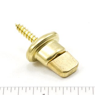 Common Sense Turn Button Screw Stud 91 - XB - 783247 - 1E Gilt Brass 5/8 inch 100 pack - SewKnot