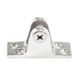 Deck Hinge Straight with Phillips Head Screw High Profile 4 Hole Base Stainless Steel Type 316 #88320 - 3 - SewKnot