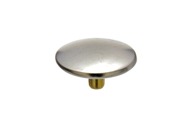 DOT Baby Durable Cap 94 - X2 - 12126 - 1A Nickel - Plated Brass 19/64 inch 200 pack - SewKnot