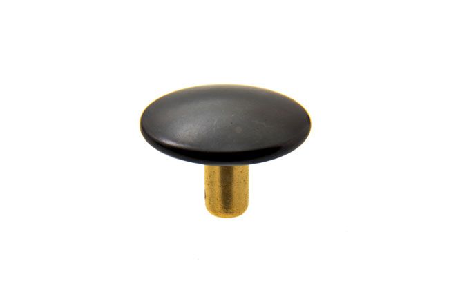 DOT Durable Cap 93 - X2 - 10112 - 1B Government Black Brass 5/16 inch 100 pack - SewKnot