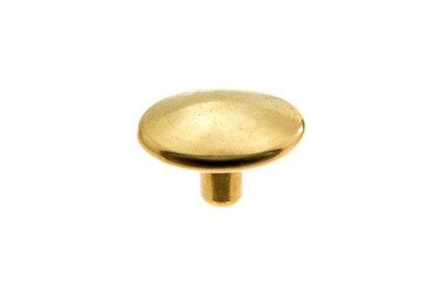 DOT Durable Cap 93 - X2 - 10127 - 1E Bright Brass 1/4 inch 100 pack - SewKnot