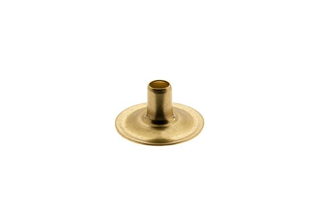 DOT Durable Post 93 - BS - 10412 - 1D Bright Brass 1/4 inch 100 pack - SewKnot