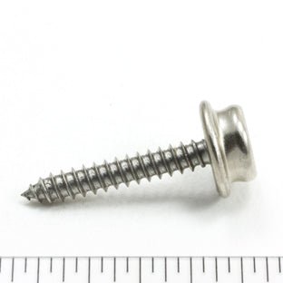 DOT Durable Screw Stud 93 - X8 - 103938 - 1A Nickel - Plated Brass / Stainless Steel Screw 1 inch 100 pack - SewKnot