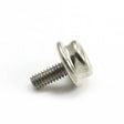 DOT Durable Screw Stud 93 - X8 - 107044 - 1A Nickel - Plated Brass / Stainless Steel Screw 3/8 inch 100 pack - SewKnot