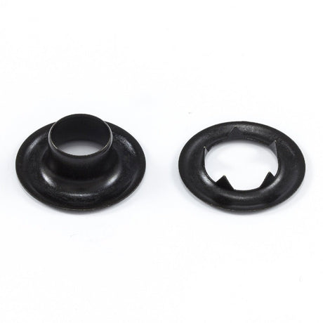 DOT Grommet with Tooth Washer #3 (20 - 007T301611TXG) Government Black Brass 7/16 inch 1 - gross - SewKnot