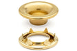 DOT Rolled Rim Grommet with Spur Washer #0 (20 - 007R050001XG) Brass 9/32 inch 1 - gross - SewKnot