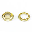 DOT Rolled Rim Grommet with Spur Washer #5 (20 - M07R550001TXG) Brass 5/8 inch 1 - gross - SewKnot