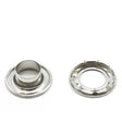 DOT Self - Piercing Rolled Rim Grommet with Spur Washer #5 Stainless Steel 5/8 inch 1 - gross - SewKnot