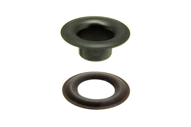 DOT Sheet Metal Grommet with Plain Washer #1 (20 - 0070101611XG) Government Black Brass 9/32 inch 1 - gross - SewKnot