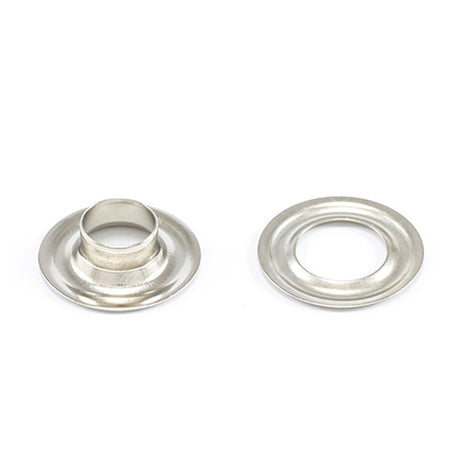 DOT Sheet Metal Grommet with Plain Washer #2 (2000702 - 50001XG) Brass 3/8 inch 1 - gross - SewKnot