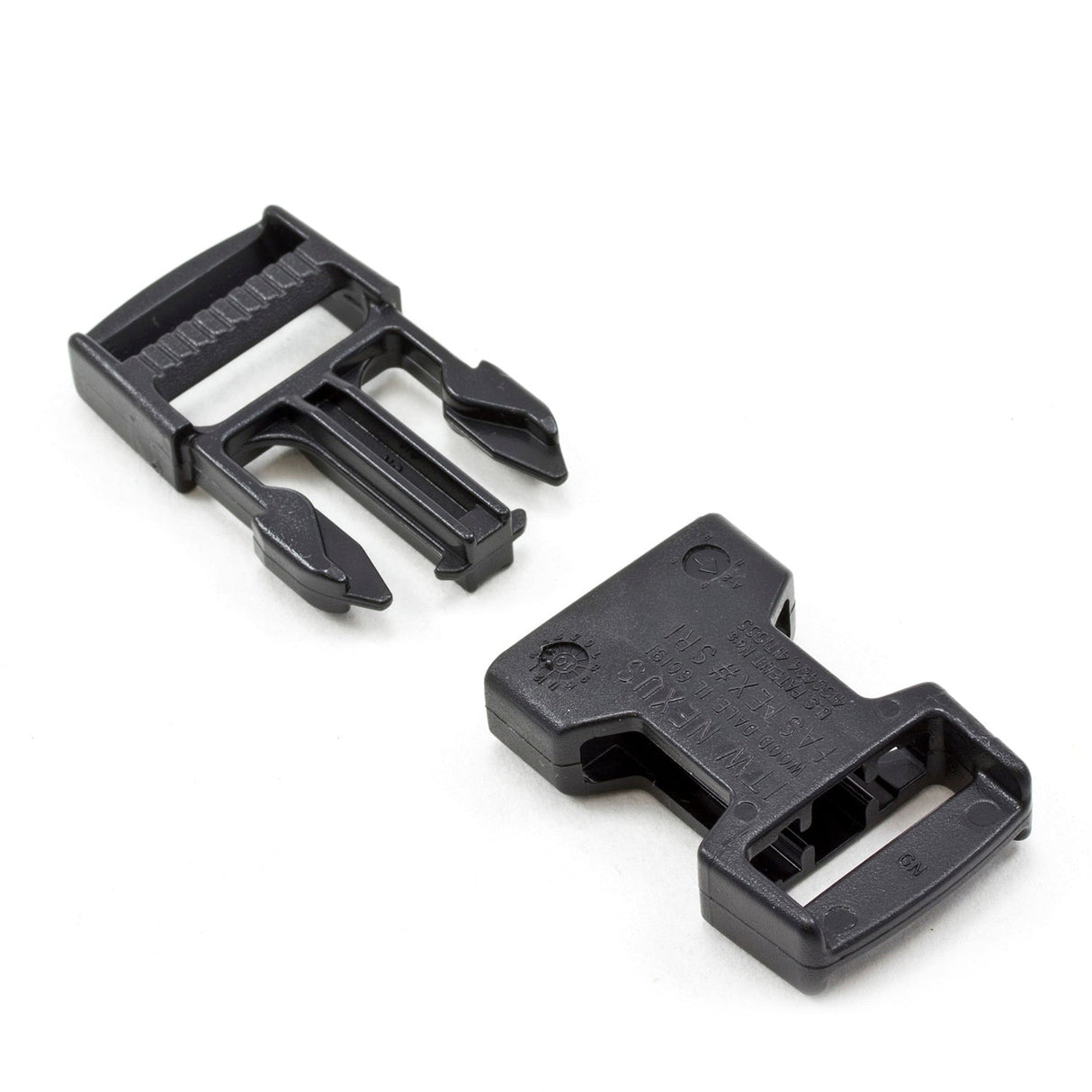 Fastex Side Release Buckle 1 Inch Acetal Black - SewKnot