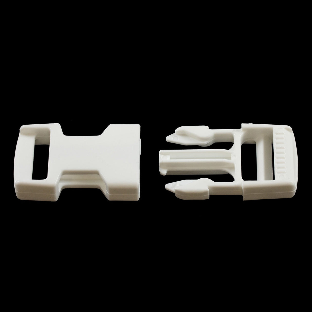 Fastex Side Release Buckle 1 Inch Acetal White - SewKnot