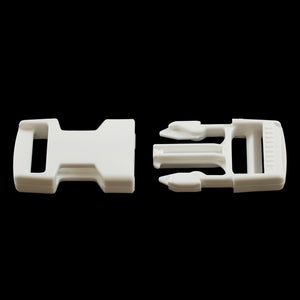 Fastex Side Release Buckle 1 Inch Acetal White - SewKnot