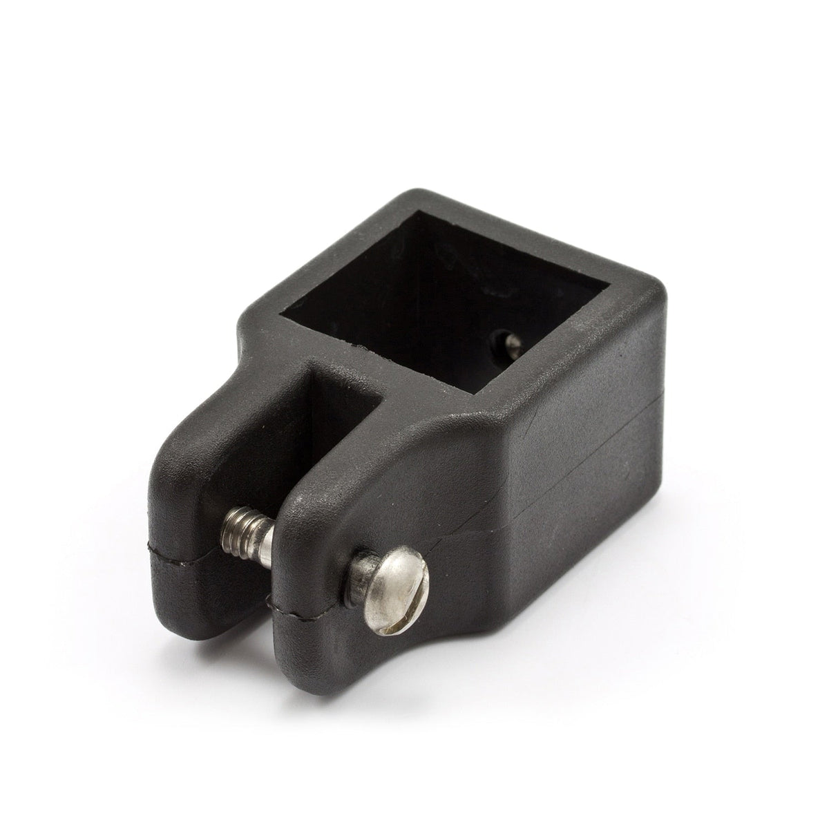 Jaw Slide For 1 Inch Square Tubing Nylon Black 7515 SewKnot Jaw slide for 1 inch square tubing nylon black 7515 sewknot