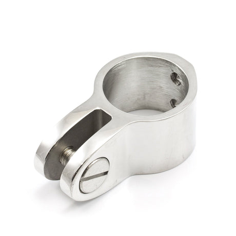 Jaw Slide Heavy Duty with Set Screws for 1 - 1/4 Inch OD Tubing Stainless Steel Type 316 #88329 - SewKnot