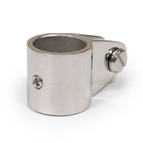 Jaw Slide with 1/4 Inch - 28 Set Screw for 7/8 Inch OD Tubing Stainless Steel Type 316 #356 - SewKnot