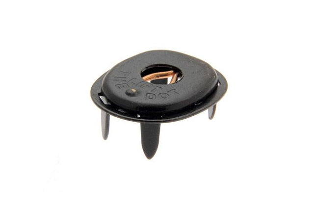 Lift - the - DOT Socket 90 - XX - 16206 - 1B Government Black Brass .275 inch 100 pack - SewKnot