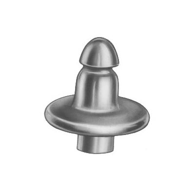 Lift - the - DOT Stud 90 - XB - 16358 - 1A Nickel - Plated Brass .2 inch 100 pack - SewKnot