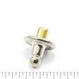 Lift - the - DOT Stud 90 - XB - 16368 - 1A Nickel - Plated Brass .230 inch 100 pack - SewKnot