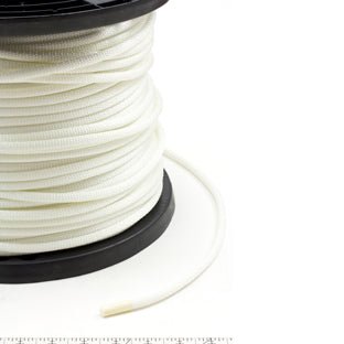 Neobraid Polyester Cord #10 - 5/16 inch x 500 feet White - SewKnot