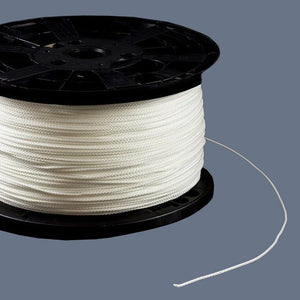 Neoline Polyester Cord #3 - 1/2 - 7/64 inch x 3000 feet White - SewKnot