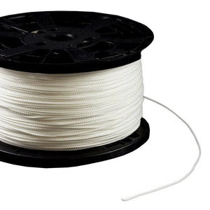 Neoline Polyester Cord #3 - 1/2 - 7/64 inch x 3000 feet White - SewKnot