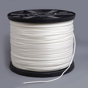 Neoline Polyester Cord #4 - 1/2 - 9/64 inch x 3000 feet White - SewKnot