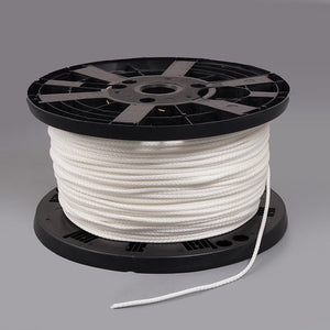 Neoline Polyester Cord #5 - 5/32 inch x 1000 feet White - SewKnot