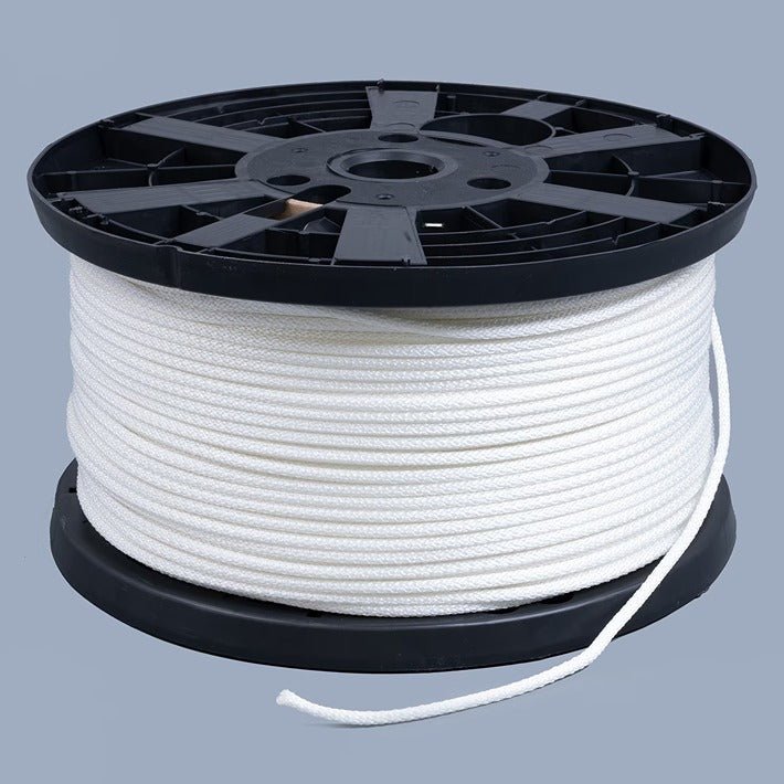 Neoline Polyester Cord #6 - 3/16 inch x 1000 feet White - SewKnot