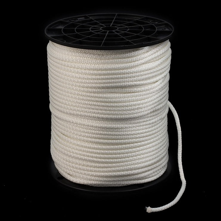 Neoline Polyester Cord #6 - 3/16 inch x 500 feet White - SewKnot