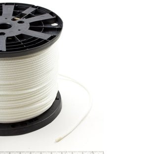 Neoline Polyester Cord #8 - 1/4 inch x 1000 feet White - SewKnot