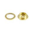 Osborne Brass Ventilator V - 1 3/4" (144 pack) - SewKnot