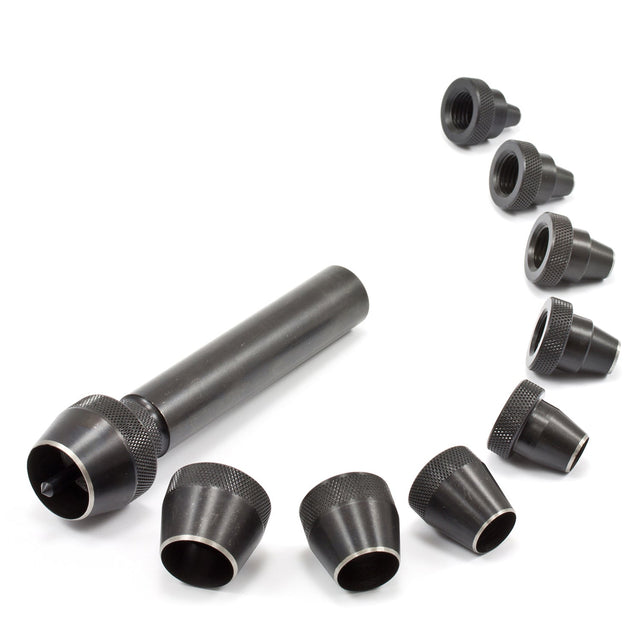 Osborne Self - Centering Punch Set with 9 Hole Cutting Dies K156 - SewKnot