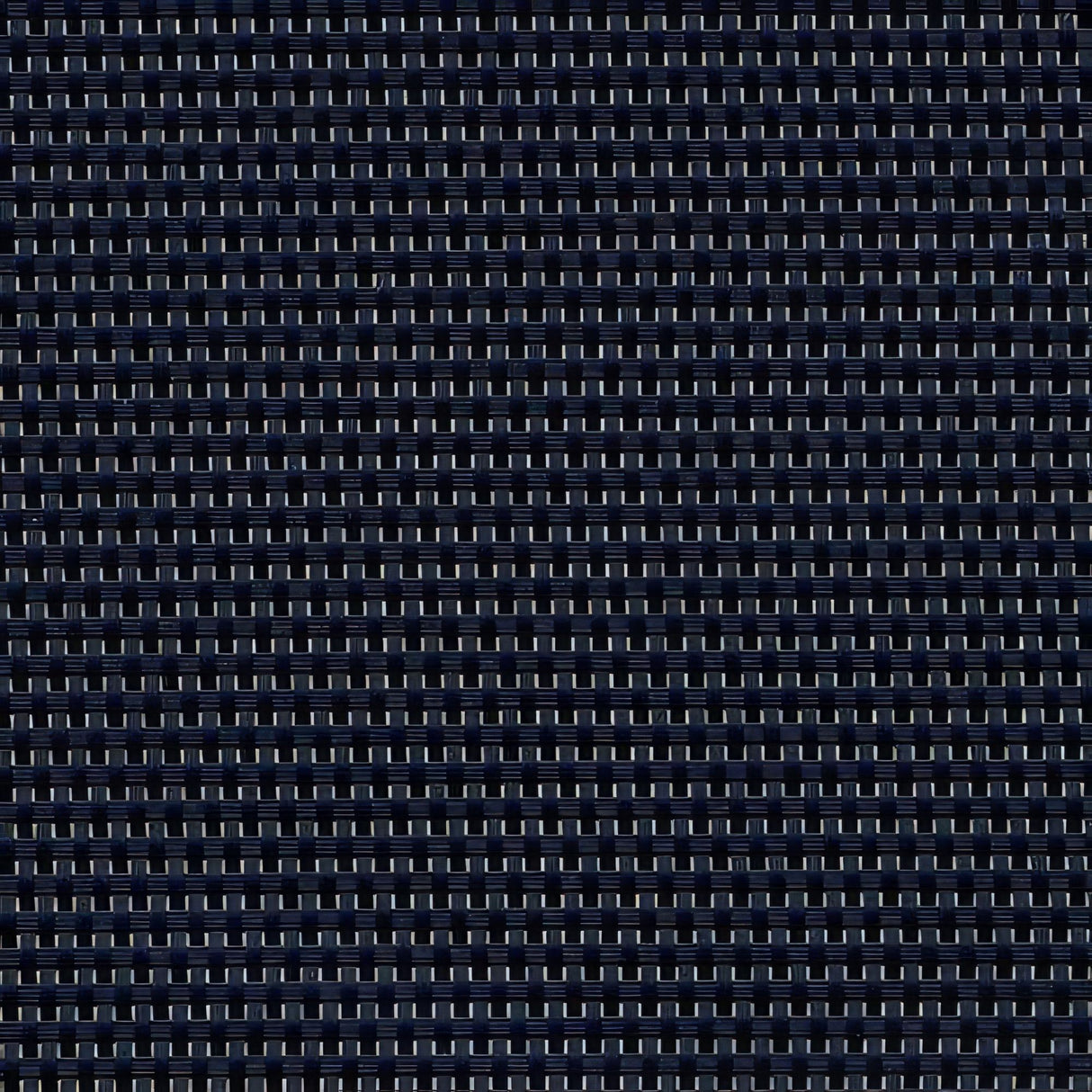 Phifertex Matte Navy Caneweave LMN 54 - inch Wicker Weave Collection Sling Upholstery Fabric - SewKnot