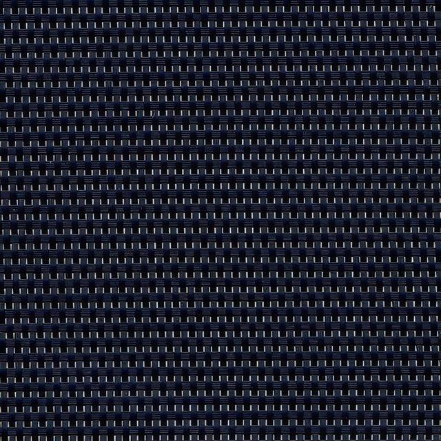 Phifertex Matte Navy Caneweave LMN 54 - inch Wicker Weave Collection Sling Upholstery Fabric - SewKnot