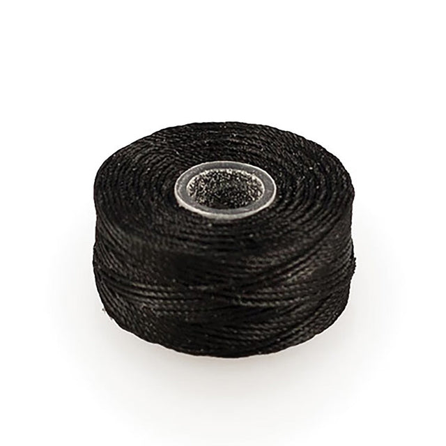 PremoBond Bobbins Bonded Polyester Anti - Wick Thread BPT Size 92G (Tex 90G) Black 72 - pack - SewKnot